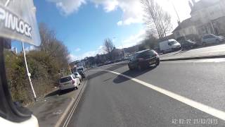 preview picture of video 'road rage Plymouth UK two guys attack motorcyclist WG12 CXR. incident starts at 4 mins'