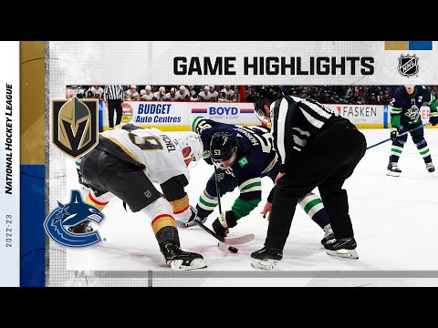Golden Knights @ Canucks 11/21 | NHL Highlights 2022