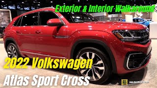 2022 Volkswagen Atlas Sport Cross Review - Exterior Interior Walkaround | AutoMotoTube