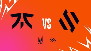 LEC Summer Split 2022 - W6D2 - FNC vs BDS
