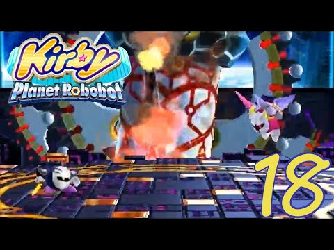 Fire Plays: Kirby: Planet Robobot - 18 [Galacta Knight Boss Fight!]