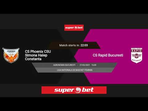 LNBF 2020-2021: Phoenix CSU Simona Halep Constanta - Rapid Bucuresti