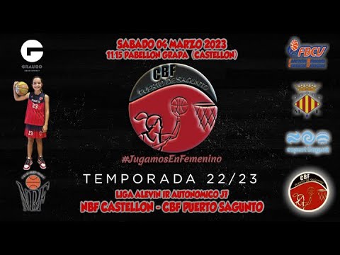 Videohighlights NBF Castellón - Alevín Graugo CBF Puerto Sagunto (LIGA J7 22-23)