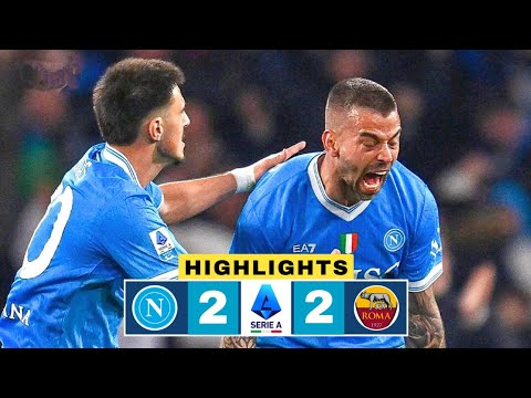 Napoli vs AS Roma 2-2 Highlights | Spinazzola Goal | Serie A 2025-26 hoy | Alisson Santos | Malen