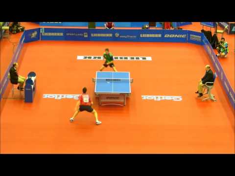 EP 2013: MS, Jan Žibrat - Simon Gauzy, kvalifikacije, 3. krog