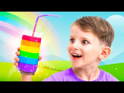 Magic Juice Surprise — Hair Turns into Rainbow Colors!