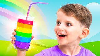 Magic Juice Surprise — Hair Turns into Rainbow Colors!