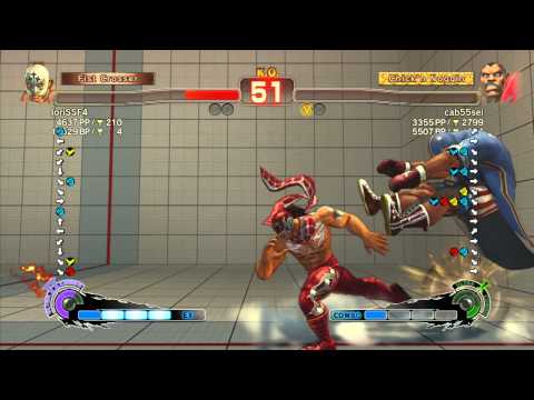 Iori (El Fuerte) vs Cab (Boxer) - SSF4 Arcade Edition Xbox Live Ranked Match