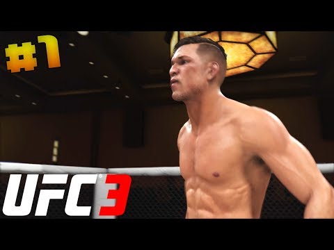 UFC 3 CAREER MODE - EP 1 - THE DEBUT! (UFC 3 1080P PS4 Walkthrough /Playthrough Gameplay  Part 1)