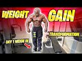 WEIGHT GAIN JOURNEY | DAY 1 - Kali Muscle