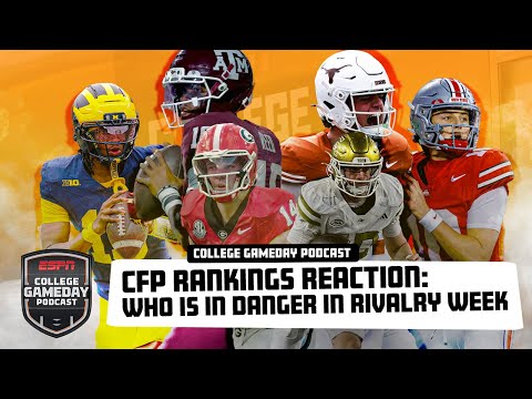 Rivalry Week Drama, CFP insights & Lane Kiffin's decision! | College GameDay Podcast