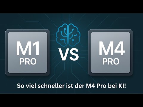 M1 Pro vs. M4 Pro – AI performance in practical testing (Jan AI Benchmark with Qwen-2.5-7B)