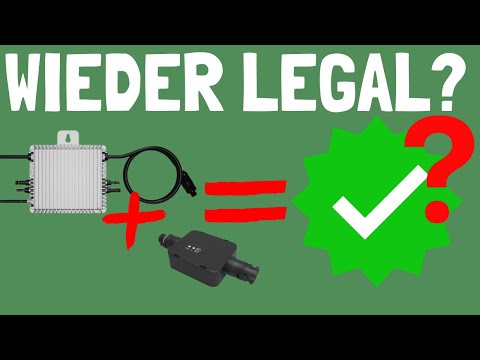 ACHTUNG: Deye BALKONSOLARANLAGEN womöglich wieder LEGAL??? Wechselrichter damit wieder zugelassen?