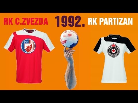 Handball 1992 RK CRVENA - ZVEZDA RK PARTIZAN