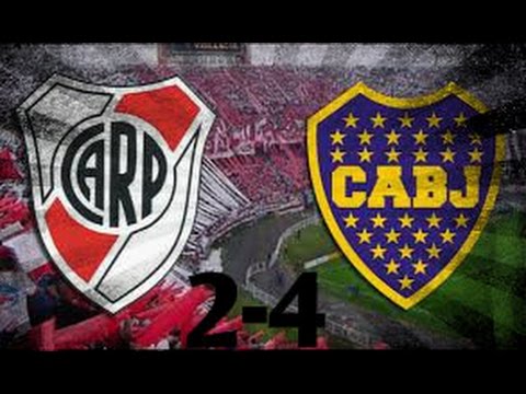 RIVER 2-4 BOCA | SUPERCLASICO DE ARGENTINA