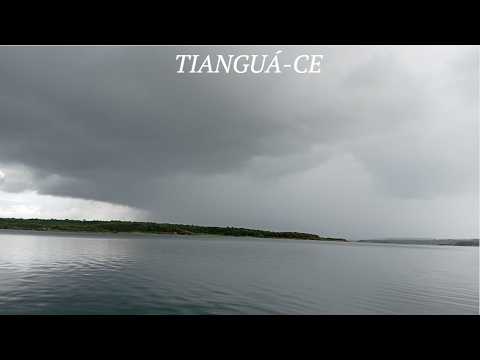 Nuvem Funil sobre o Açude Jaburu em Tianguá-CE (02/04/2026)