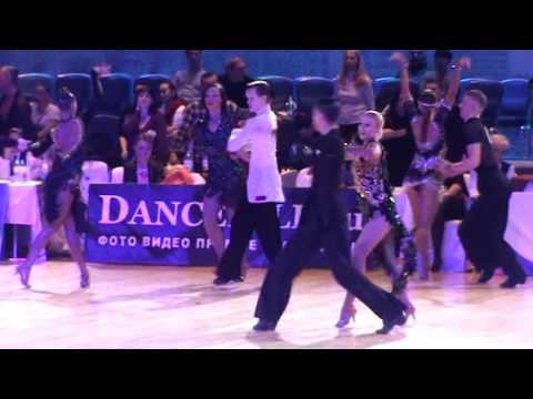 WDSF Youth Latin 1/16 samba Alexandr Nazarov - Ksenia Maklakova