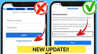 How to Recover Facebook Password without Phone Number Email & Password 2023  Reset Facebook Password