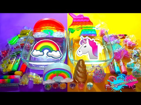 Mezclando Unicornio VS Arcoíris - Supermanualidades