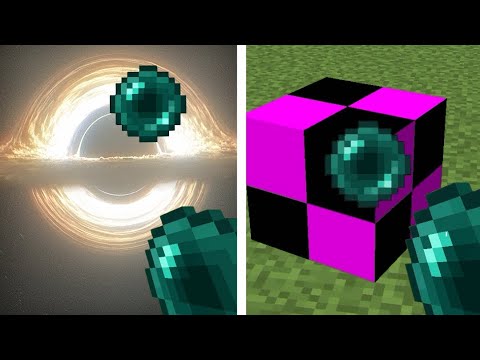 what's inside Black Hole and 404 in minecraft ?!