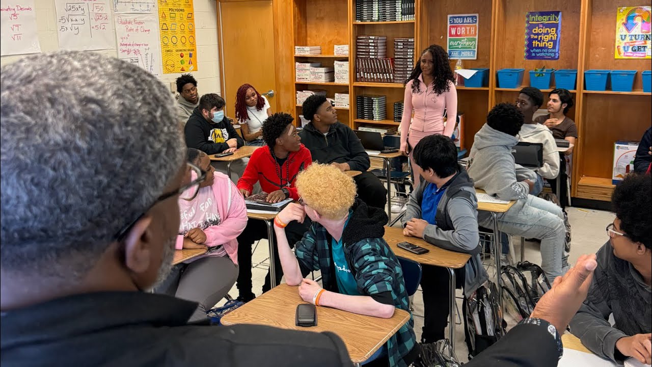 Destiny is in class when the Principal comes in and makes everyone sing Happy Birthday to her 