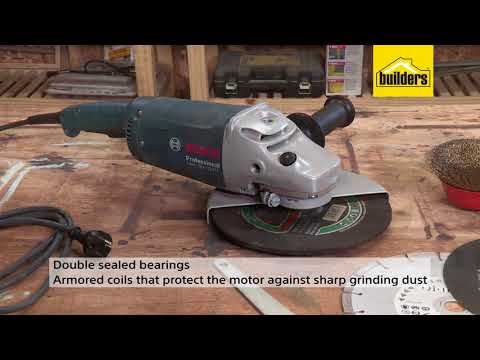 Angle Grinder Review - Bosch GWS 2200 Blue Angle Grinder