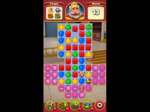 Royal Match Level 5855 - NO BOOSTERS GAMEPLAY 👑 | SKILLGAMING ✔️