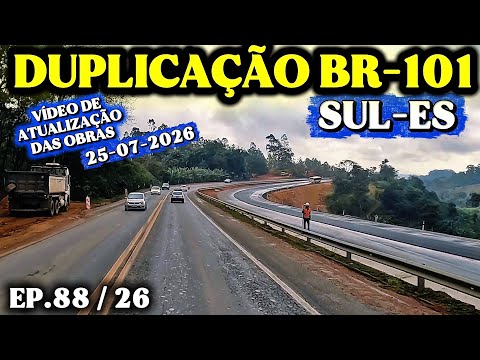 DUPLICAÇÃO DA BR101 SUL-ES (VÍDEO DE ATUALIZAÇÃO DAS OBRAS) #br101 #duplicação #espiritosanto #obras