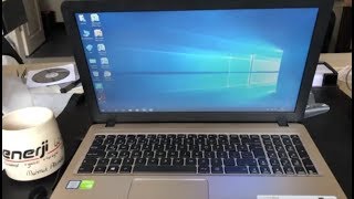 Video thumbnail for ASUS X540U Laptop Initialization | Unboxing | Review | Information | Installation | Setup Windows 10 by enerjiburomak