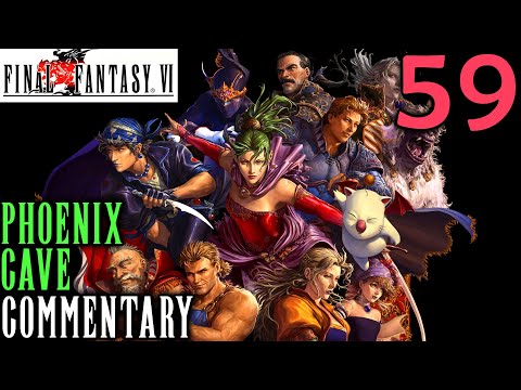 Final Fantasy VI Walkthrough Part 59 - The Search For Locke: Phoenix Cave