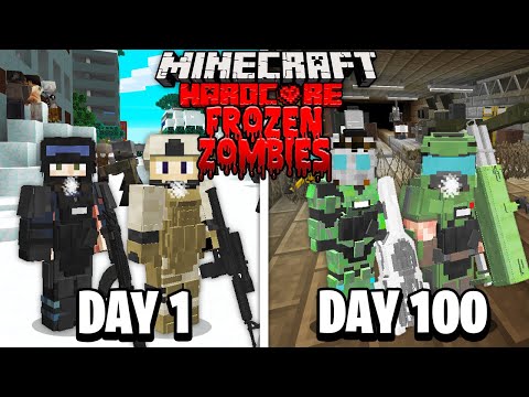 ImSyrex - We Survived 100 Days in a Frozen Zombie Apocalypse in Minecraft... Here's What Happened...