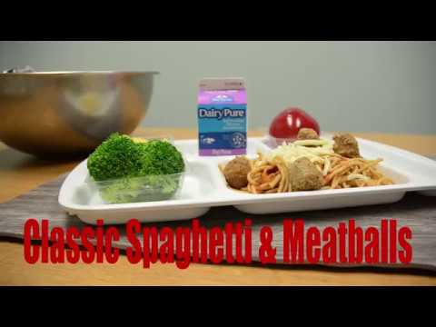 HISD Nutrition Services Classic Spaghetti and Meatballs