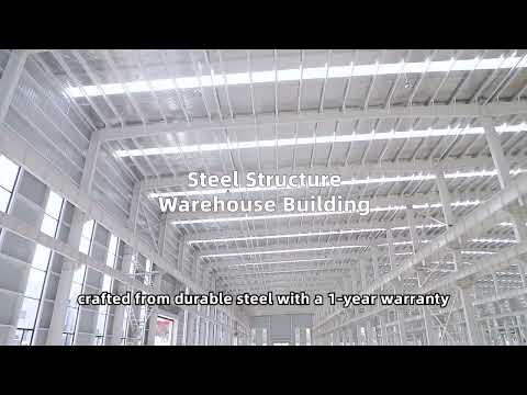 Project Showcase: Large Industrial Steel Structure Warehouse Video