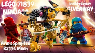 LEGO NINJAGO Arin’s Spinjitzu Battle Mech (71839) Review ⚔️