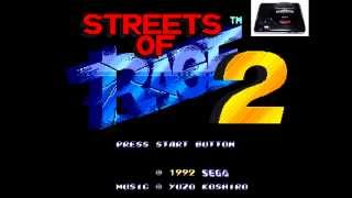 Streets of Rage 2 Beta [OST] - Walking Bottom [Sega Genesis Music VA6]