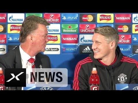 Bastian Schweinsteiger und Louis van Gaal: Dolmetscher unnötig | Manchester United - VfL Wolfsburg