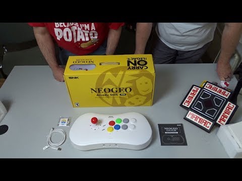 M! Games Unboxing – Neo Geo Arcade Stick Pro