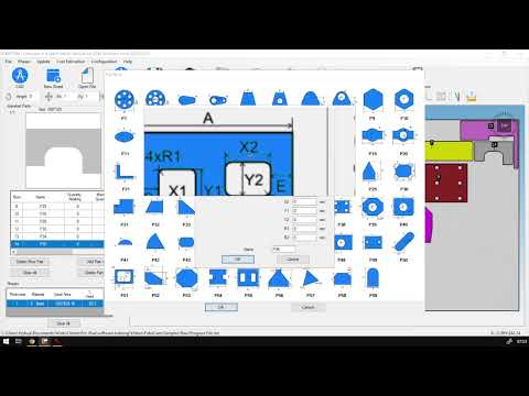 FabriCAM Software P36 Rounded Rectangle Cut Outs (Part 16) Step by Step Video Tutorial