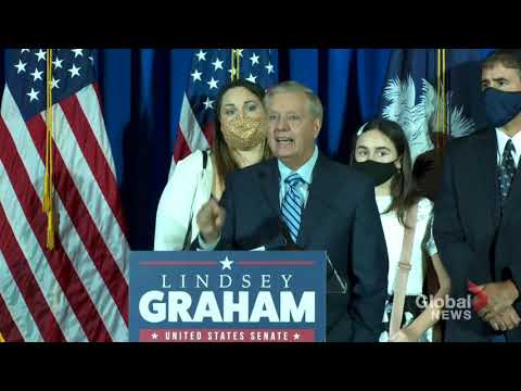 U S  election  Lindsey Graham re elected in South Carolina, takes aim at Nancy Pelosi