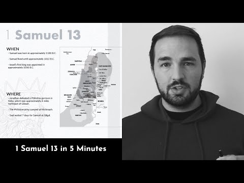 1 Samuel 13 Summary: 5 Minute Bible Study