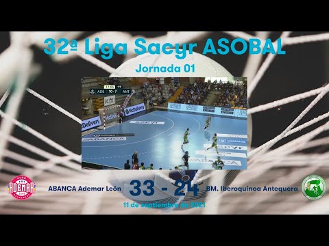 32ª Liga Sacyr ASOBAL J01: ABANCA Ademar León - BM. Iberoquinoa Antequera 33-24