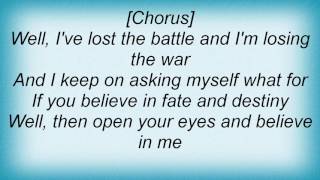 Rooney - Believe In Me Lyrics