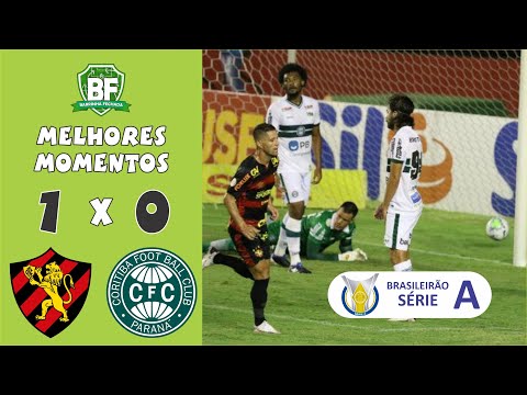 Sport 1 x 0 Coritiba | Série A 2020 | Melhores lances | Barrinha Fechada