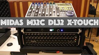 Video thumbnail for MIDAS M32C DL32 Behringer X-Touch Interconnect walkthrough in 4 minutes by sirmacho