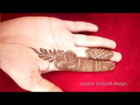 front hand mehndi design||Letest henna design||Mehndi