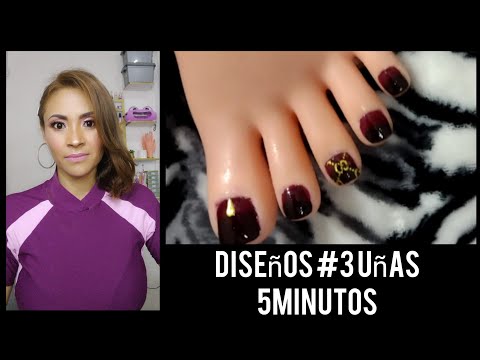 DISEÑO DE UÑAS ❤️ PARA PIES 2021/ UÑAS RAPIDAS/ BABY BUMMER UÑAS /NAILS BABY BUMMER