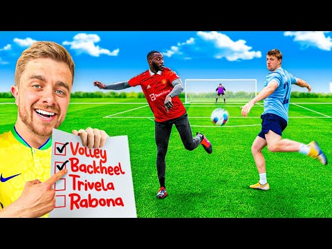 Scoring 1 AMAZING Goal with Every Technique