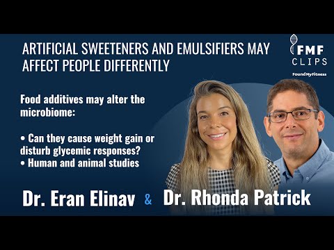 Artificial sweeteners and emulsifiers may affect people differently: differences in gut bacteria