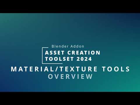 Material Tools Overview
