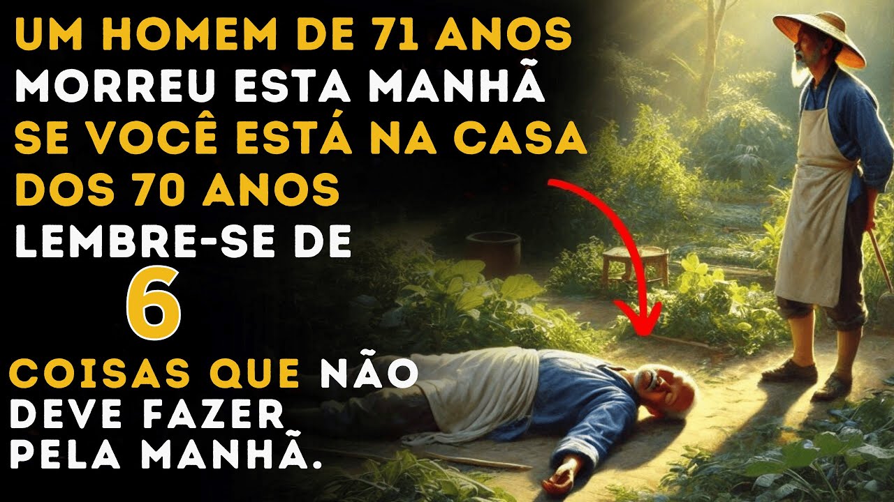 Um homem de 71 anos FALECEU no início desta manhã. Evite 6 coisas na casa dos 70 | Lições de vida